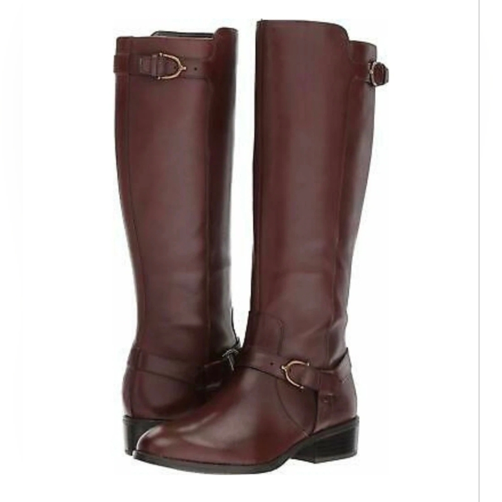 Ralph Lauren Dark Brown Heeled Boots